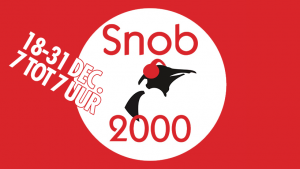 Snob 2000 van 18 t/m 31 december: de lijst