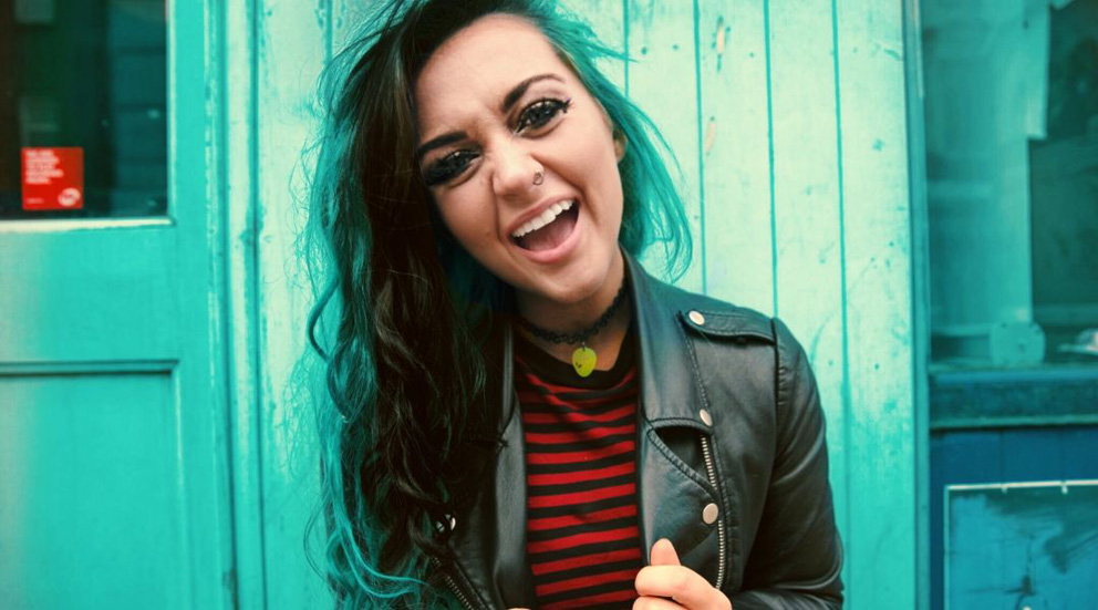 Female pop punk queen Bronnie op 5 januari in de Melkweg
