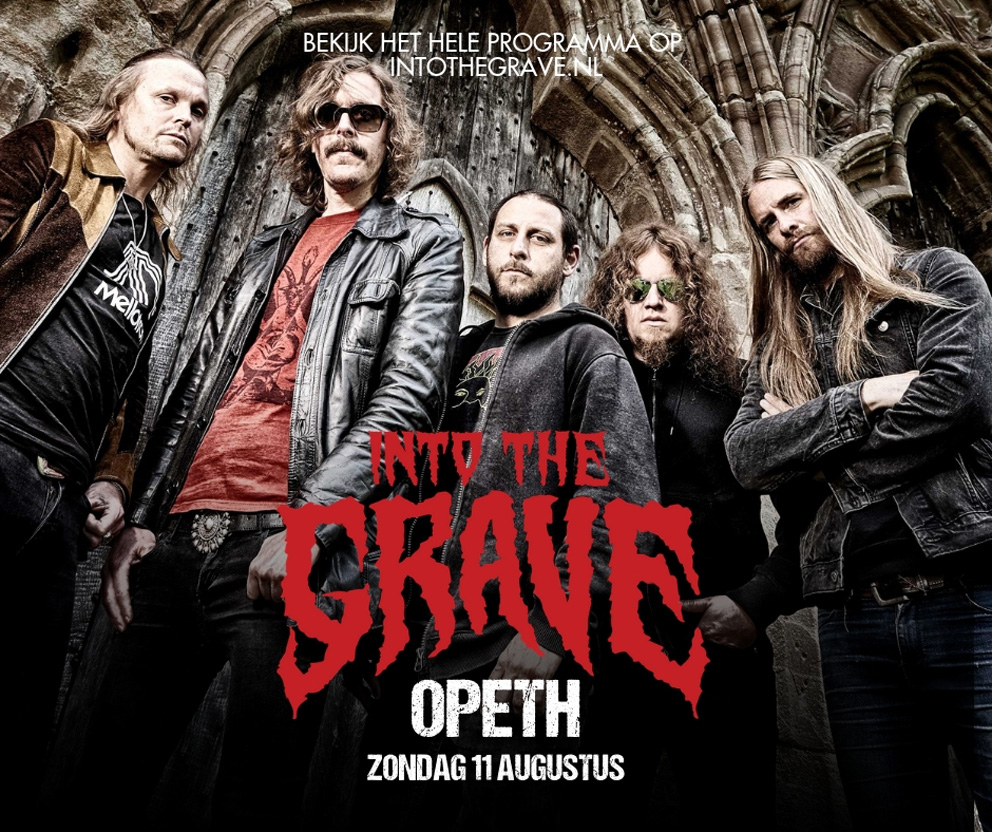 Gratis derde dag Into The Grave 2019 met Opeth als afsluiter