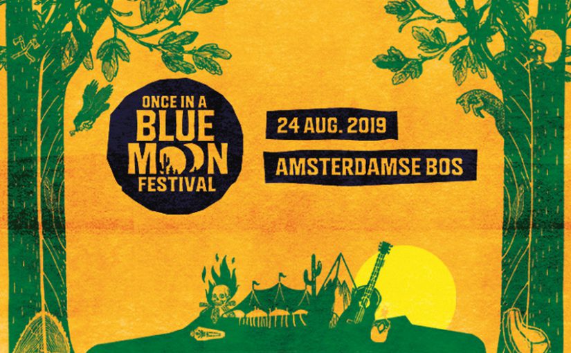 6500 bezoekers op zonovergoten Once In A Blue Moon in Amsterdamse Bos