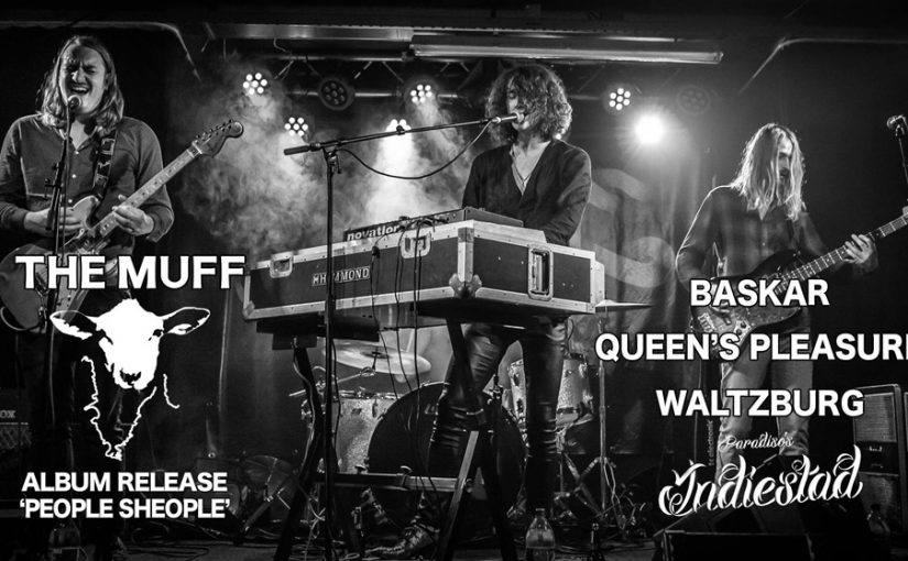 Queen’s Pleasure, The Muff, Waltzburg, Baskar op 31 januari in Paradiso