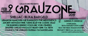 Tickets voor underground festival Grauzone op 9 februari in Den Haag
