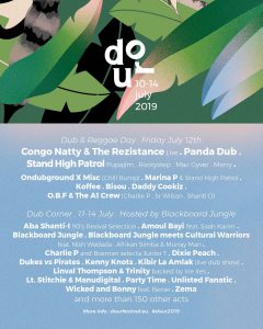 12 Juli: Dub en Reggae dag op Dour festival