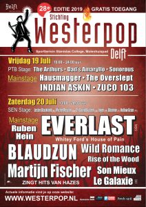 Win gratis backstage kaarten voor Westerpop
