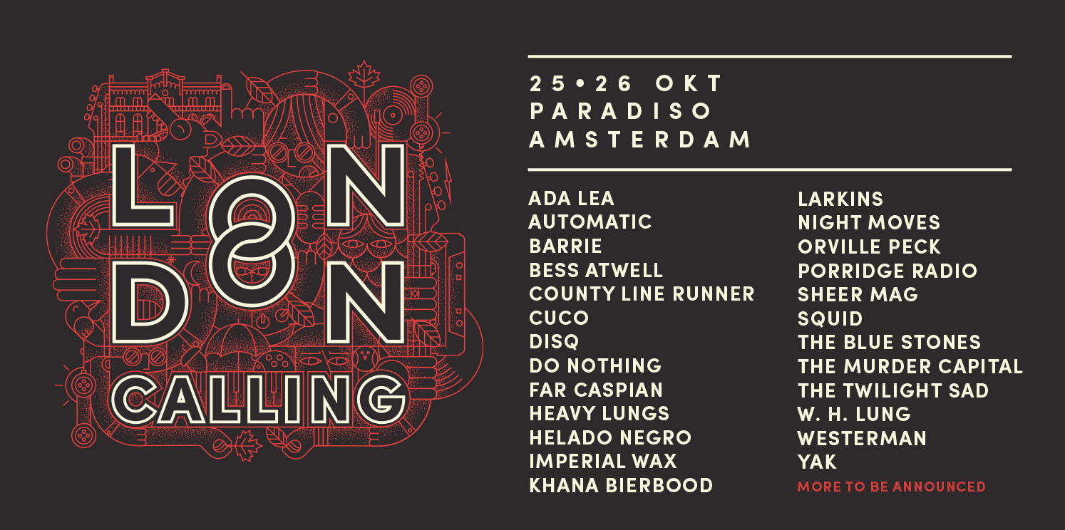YAK en Far Caspian op London Calling+ dagindeling bekend