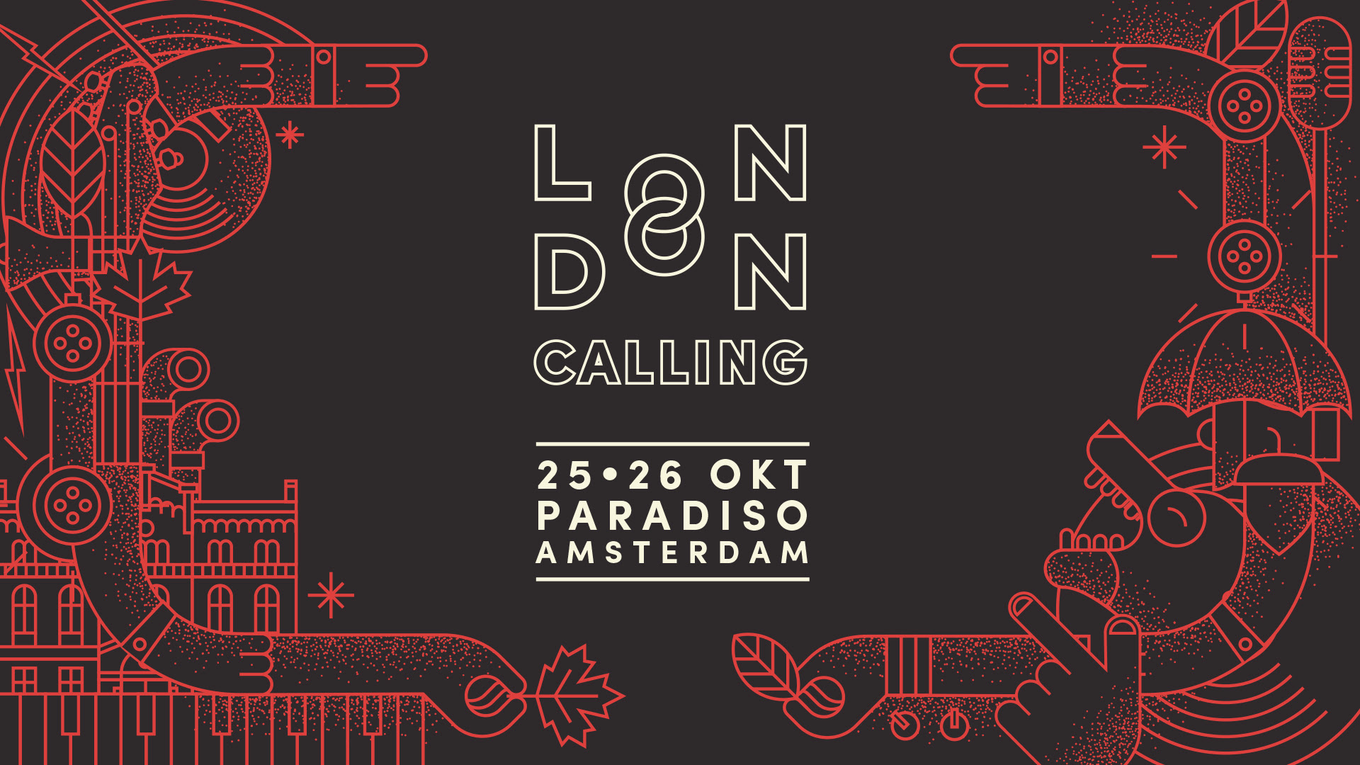 Tickets voor London Calling 25 + 26 okt in Paradiso