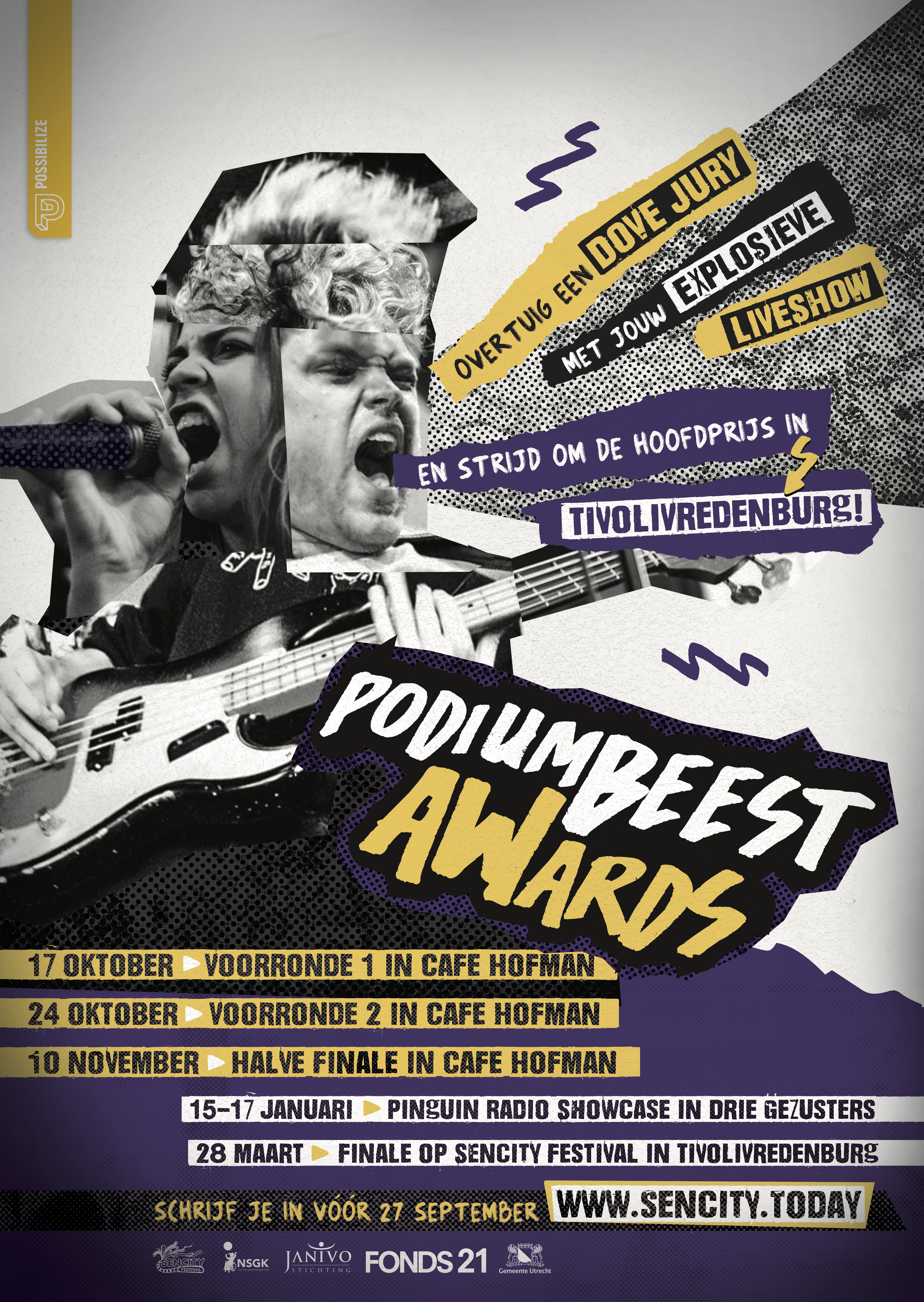 Podiumbeest Awards: Overtuig een dove jury met jouw explosieve liveshow!