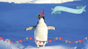 Vier 9 jaar Pinguin Radio met een verzoekje
