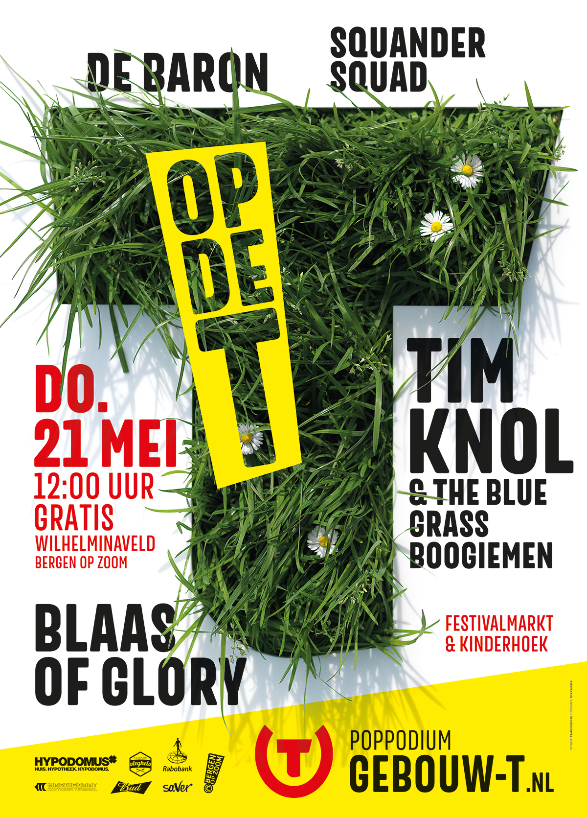 Op De T Festival viert jubileumeditie met Tim Knol, Blaas of Glory en meer