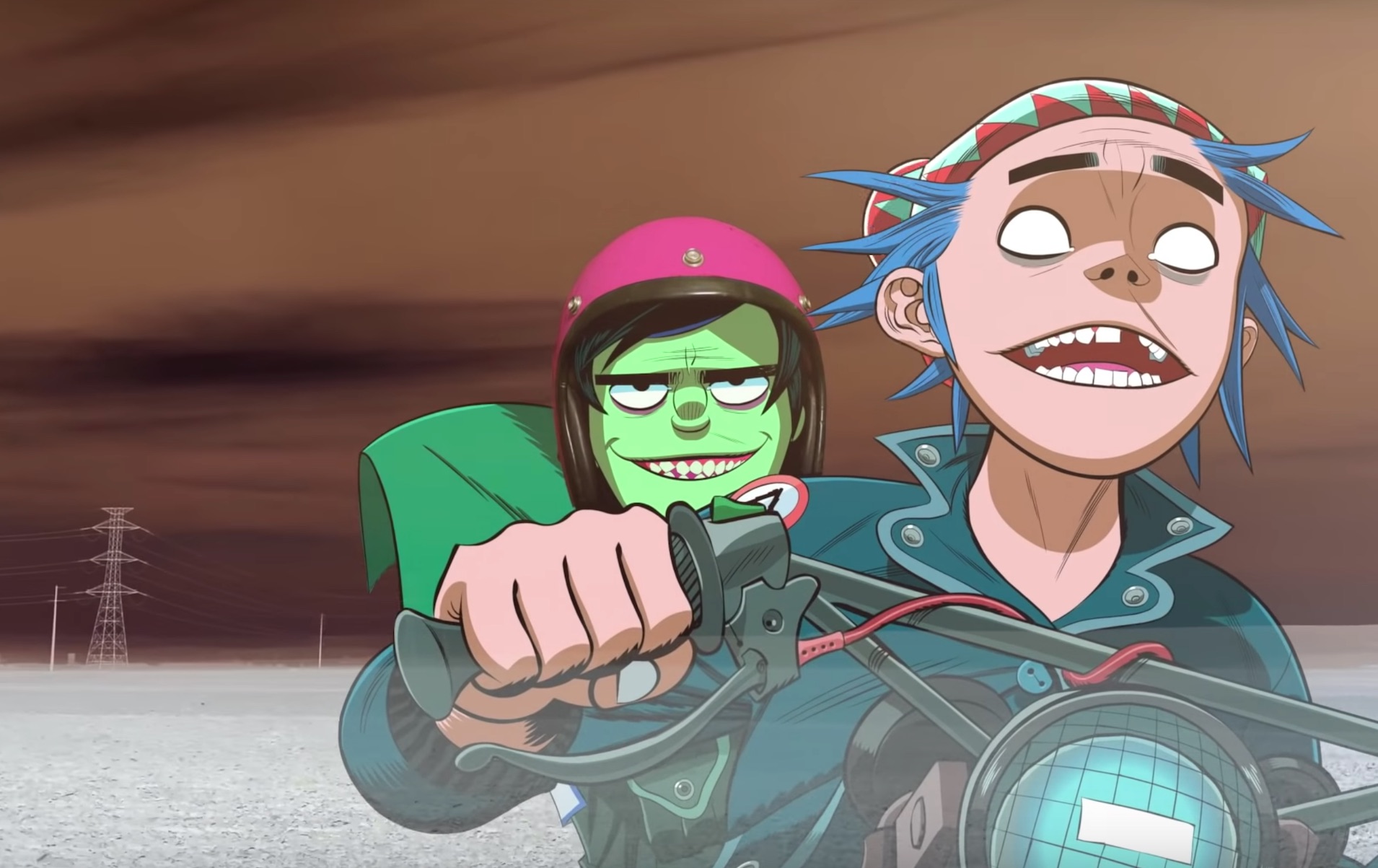 Gorillaz – Aries (feat Peter Hook & Georgia)