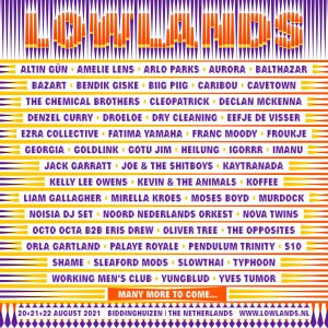 Eerste bevestigingen voor Lowlands 2021 (onder voorbehoud)