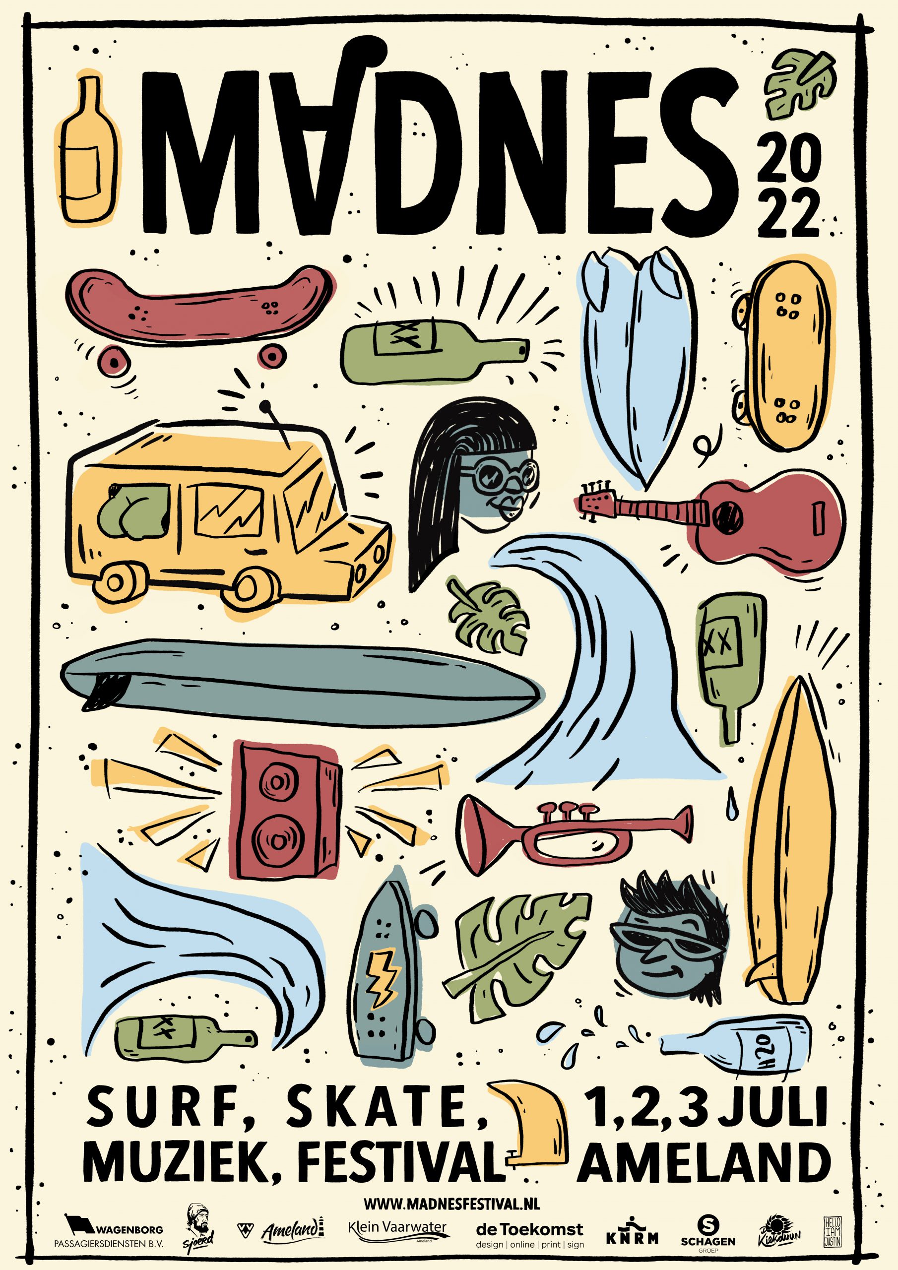 Dit is de line-up van MadNes Festival