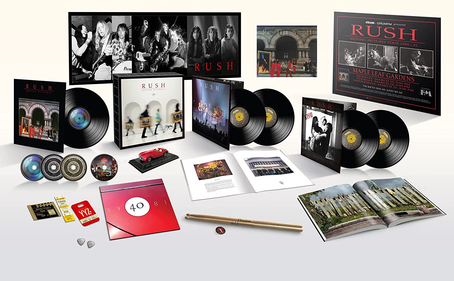 Canadese rocklegendes Rush herdenken klassieker