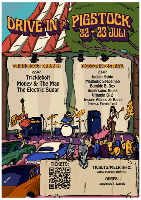 Nieuw tweedaags ‘Drive In X Pigstock Festival’ in Overijssel