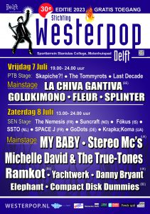 Programma 30e WESTERPOP bekend!