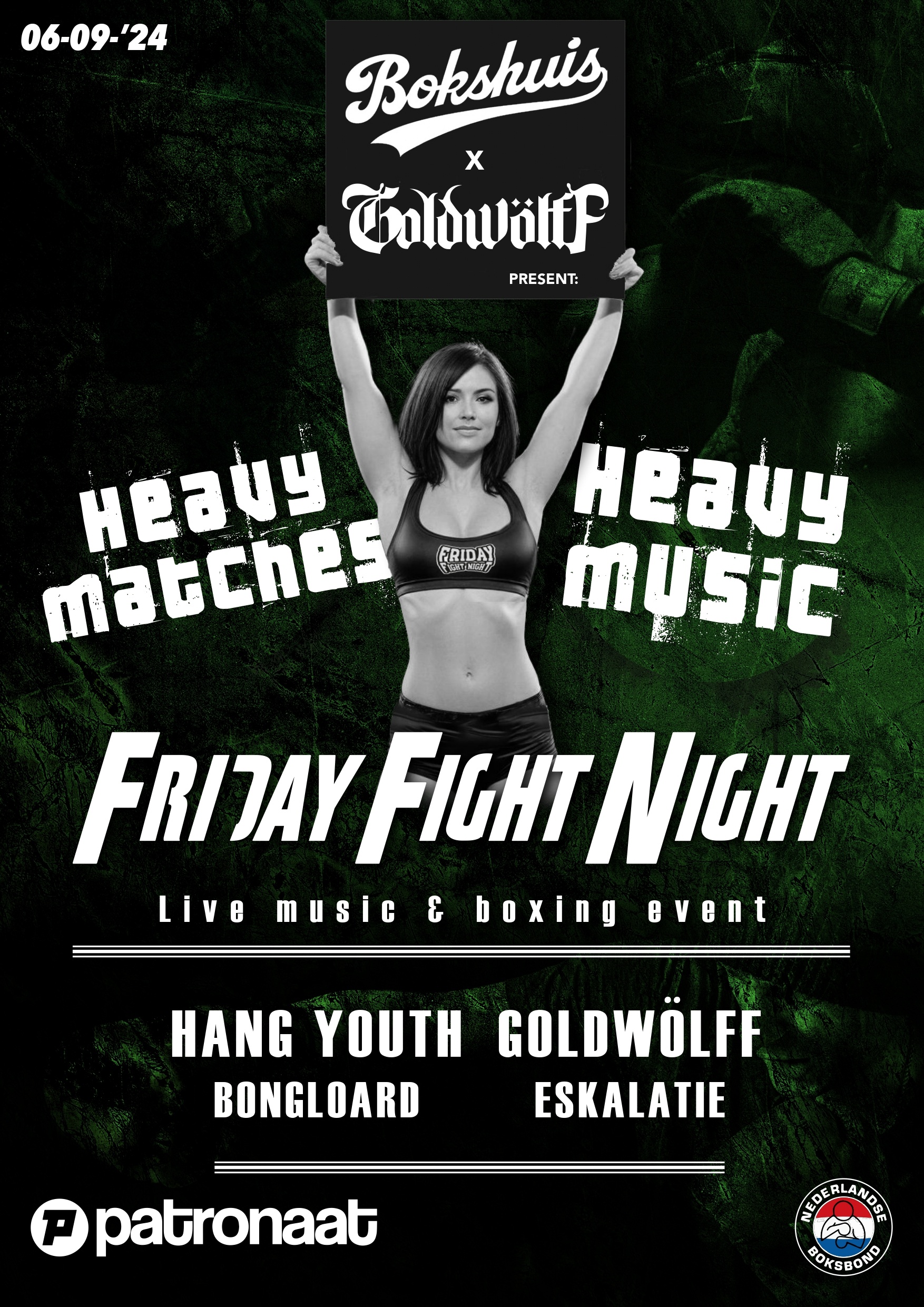 Friday Fight Night 2 – Patronaat Haarlem – 6 september 2024