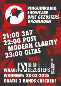 Vrijdag Pinguin Radio Showcase in Groningen