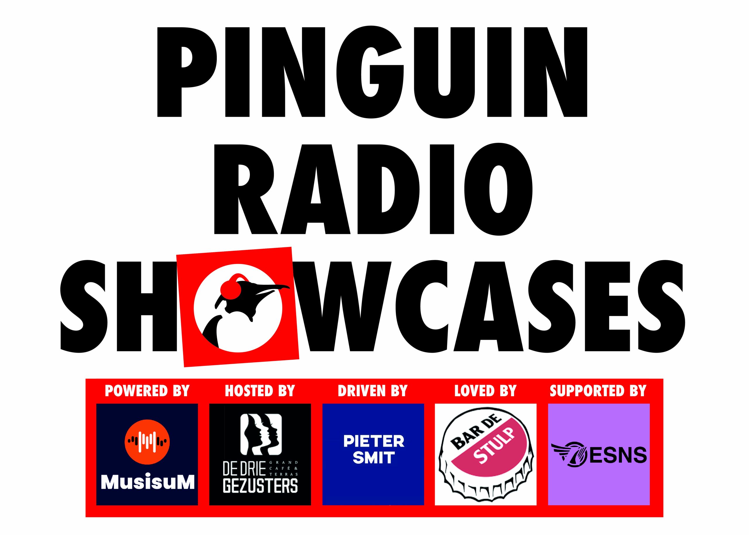 Vanavond om 19:00 Pinguin Showcases Radio #1
