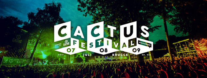 Cactusfestival 2017: eerste namen en start voorverkoop