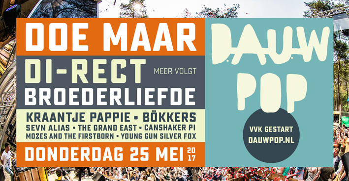 Monster Magnet, Bazart, Warhaus en meer naar Dauwpop 2017