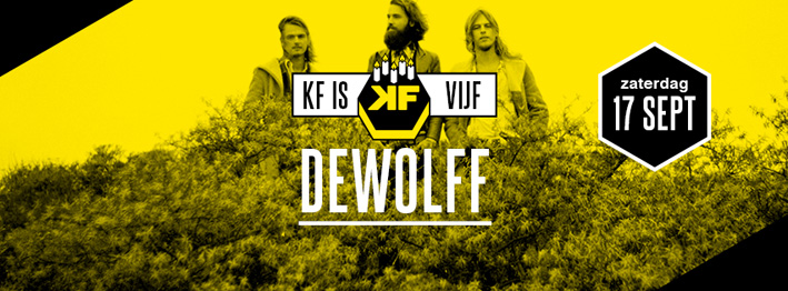 Win Tickets voor DeWolff op 17 september in de Kroepoekfabriek