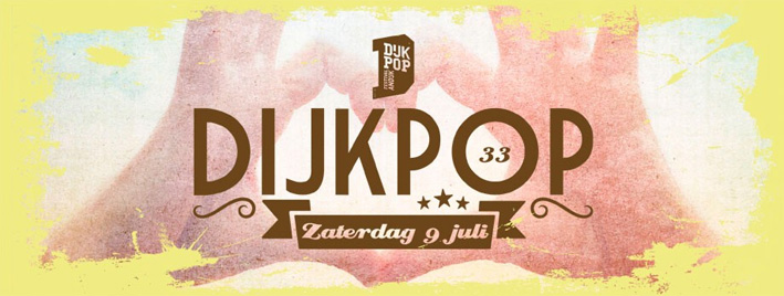 Dijkpop 2016 komt met 5 nieuwe namen
