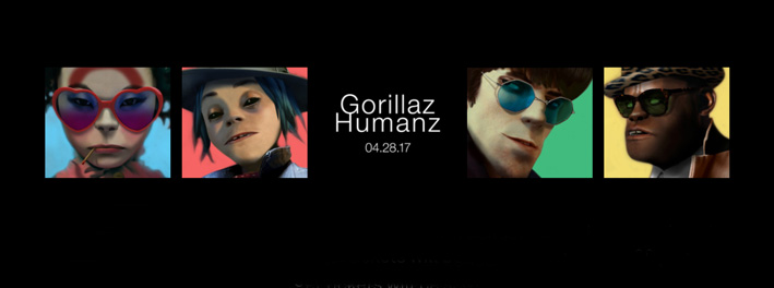 Gorillaz brengt op 28 april nieuw album uit