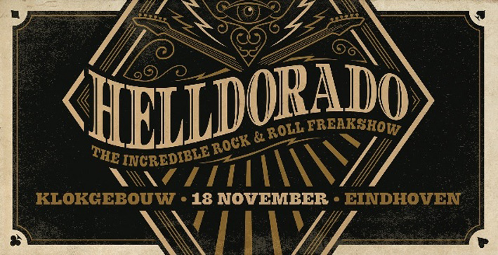 HELLDORADO op 18 november in Klokgebouw Eindhoven