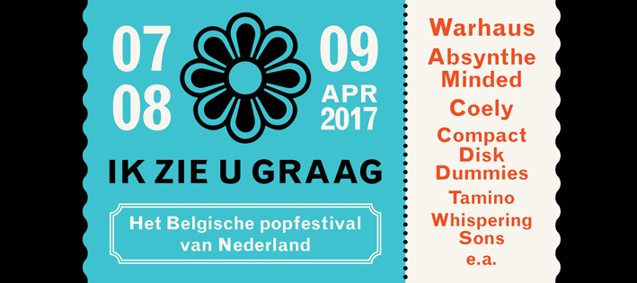 Het programma van Ik Zie U Graag 2017 is compleet!