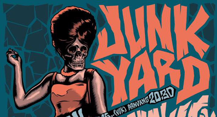 15 april weer een nieuwe editie van JUNKYARD festival
