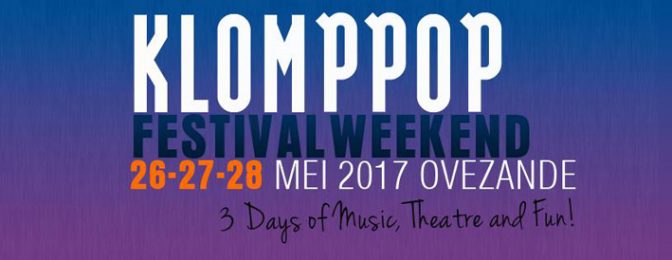 Eerste namen voor zaterdag van Klomppop Festivalweekend