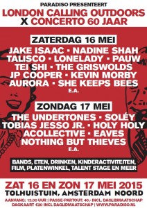 Acht nieuwe namen London Calling Outdoors!