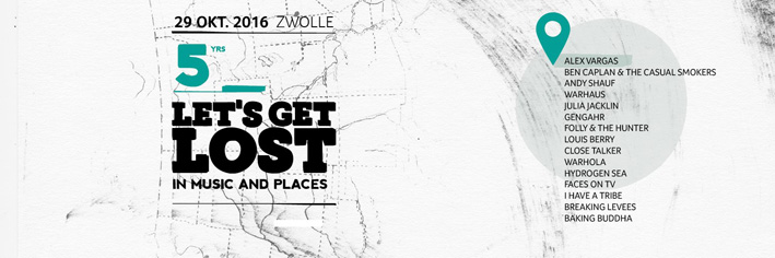 Nieuwe namen voor Let’s Get Lost 2016