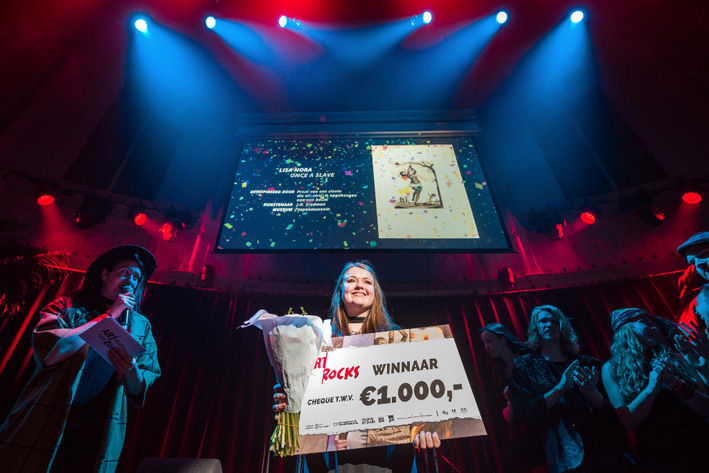 Lisa Nora wint Art Rocks 2016
