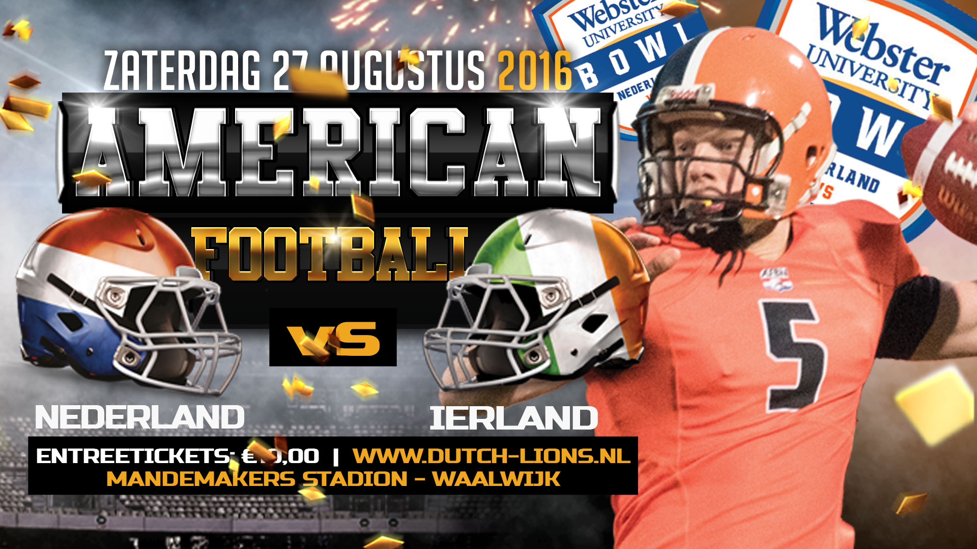 Win VIP Tickets voor The Dutch Lions!