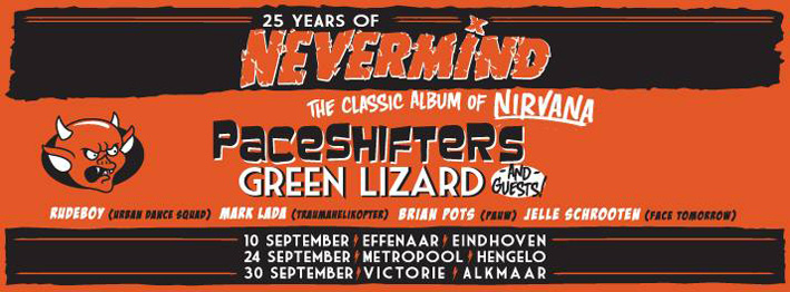 Nirvana performed by Paceshifters, Green Lizard & special guests