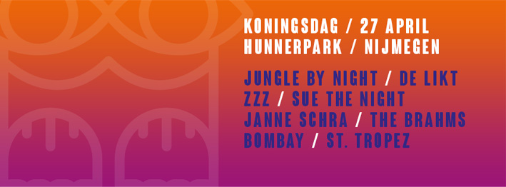 Oranjepop 2016 presenteert complete line up