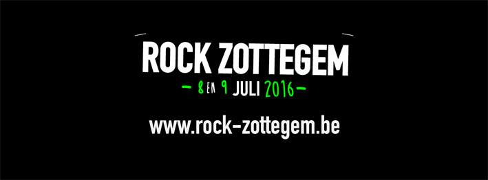 Nieuwe namen Rock Zottegem 2016