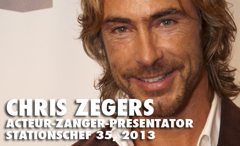 Stationschef Chris Zegers