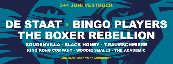 Vestrock 2016 komt met negen nieuwe namen