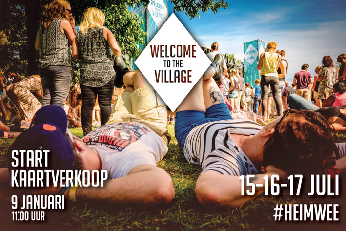 Nieuwe namen en start voorverkoop Welcome To The Village 2016