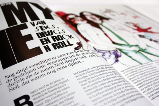 Perspresentatie Sex, Drugs & Rock ‘n’ Roll highschool magazine